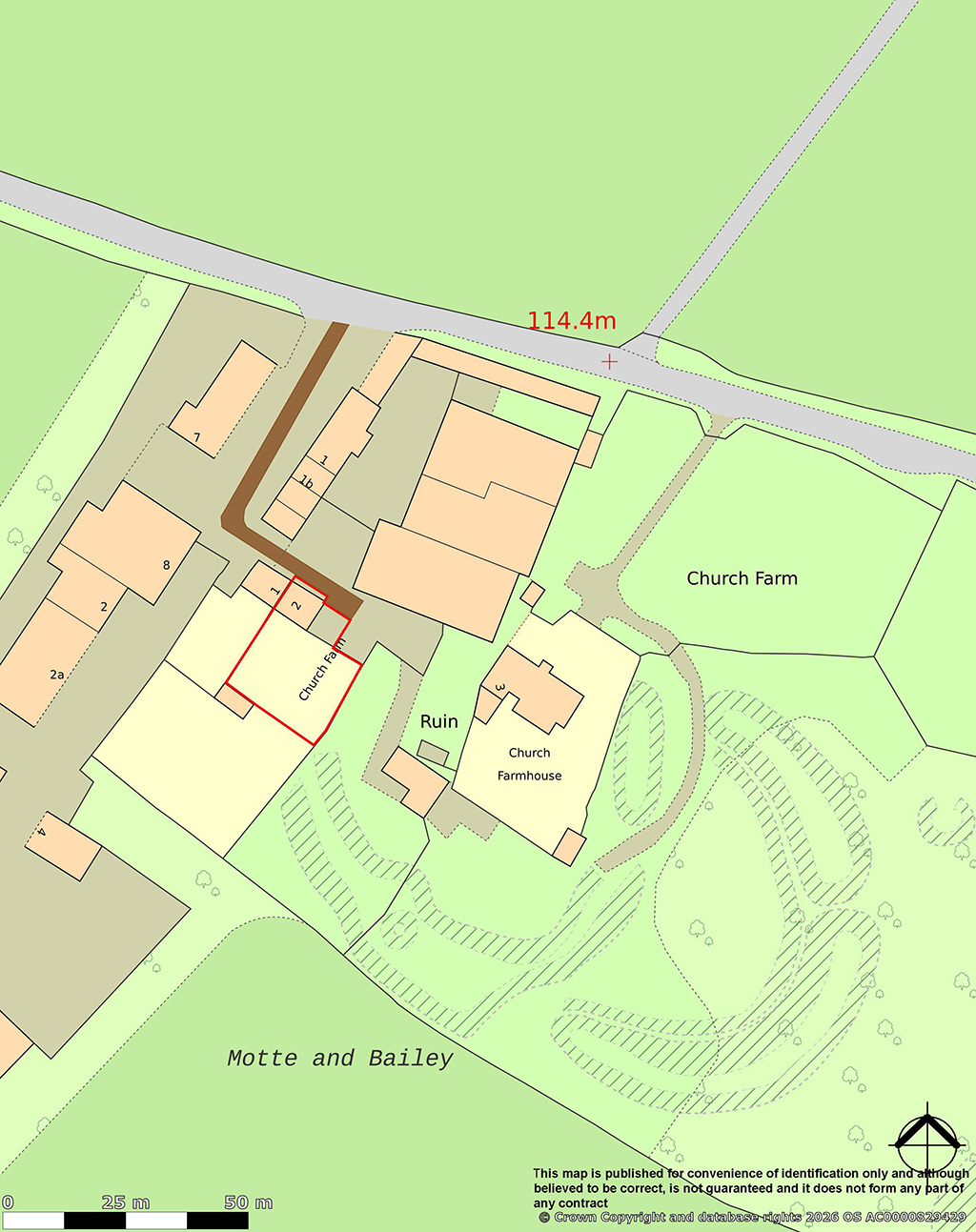 Lot: 161 - SEMI-DETACHED COTTAGE- RESIDENTIAL INVESTMENT - Location Plan